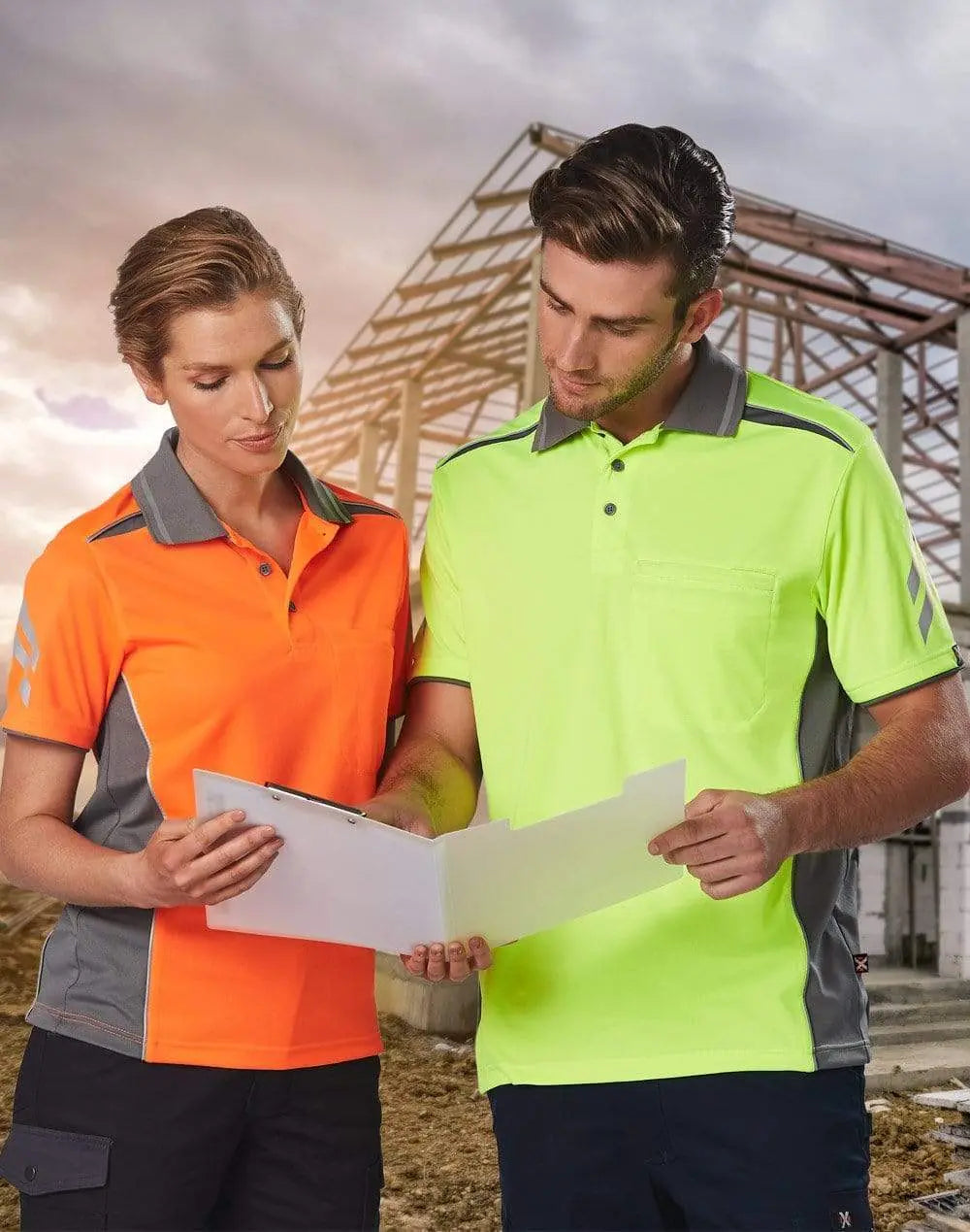 Winning Spirit UNISEX COOLDRY® VENTED POLO PS210 Metro Workwear.
